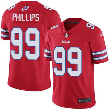 Harrison Phillips Buffalo Bills red Vapor jersey