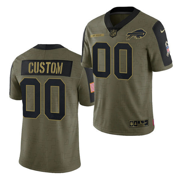 Active Buffalo Bills olive Salute To Service jersey