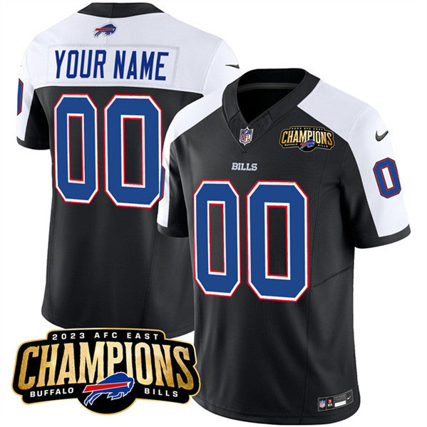 Custom Buffalo Bills black jersey