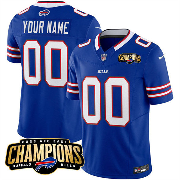 Custom Buffalo Bills blue jersey