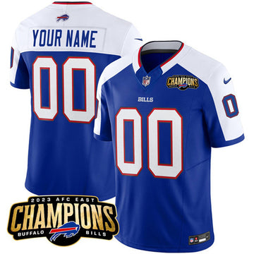 Custom Buffalo Bills blue jersey