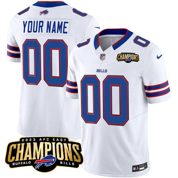 Custom Buffalo Bills white jersey