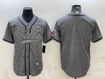 Custom Buffalo Bills grey jersey
