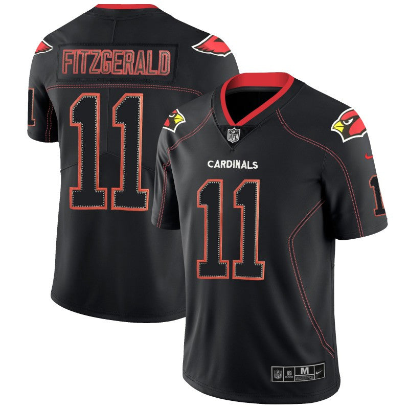 Larry Fitzgerald Arizona Cardinals black Color Rush jersey