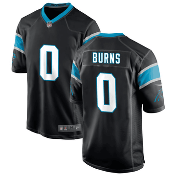 Brian Burns Carolina Panthers black Game jersey