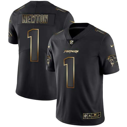 Cam Newton Carolina Panthers black jersey