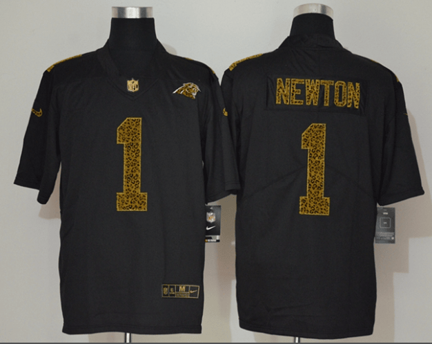 Cam Newton Carolina Panthers black Vapor jersey