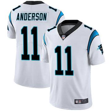 Robby Anderson Carolina Panthers white Vapor jersey