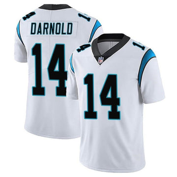 Sam Darnold Carolina Panthers white Vapor jersey