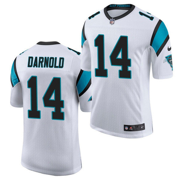 Sam Darnold Carolina Panthers white Vapor jersey