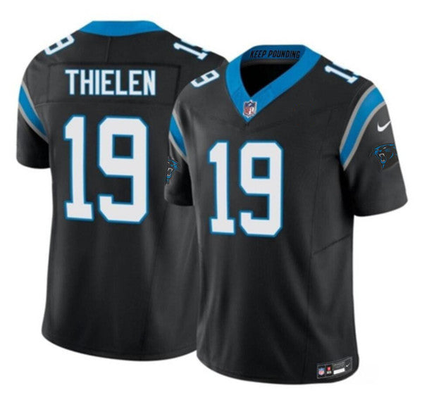 Adam Thielen Carolina Panthers black Untouchable jersey