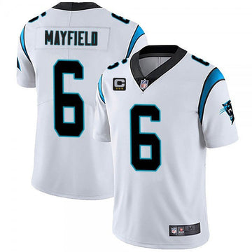 Carolina Panthers white Vapor jersey