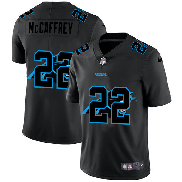 Christian McCaffrey Carolina Panthers black Limited jersey