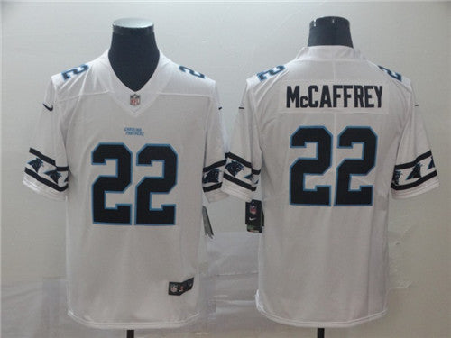 Christian McCaffrey Carolina Panthers white Limited jersey
