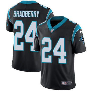 James Bradberry Carolina Panthers black Vapor jersey