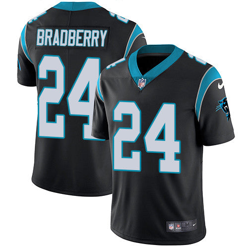 James Bradberry Carolina Panthers black Vapor jersey