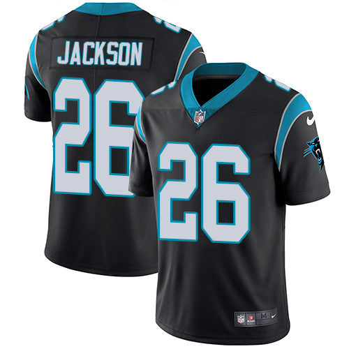 Donte Jackson Carolina Panthers black Vapor jersey
