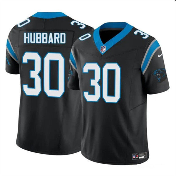 Chuba Hubbard Carolina Panthers black Limited jersey