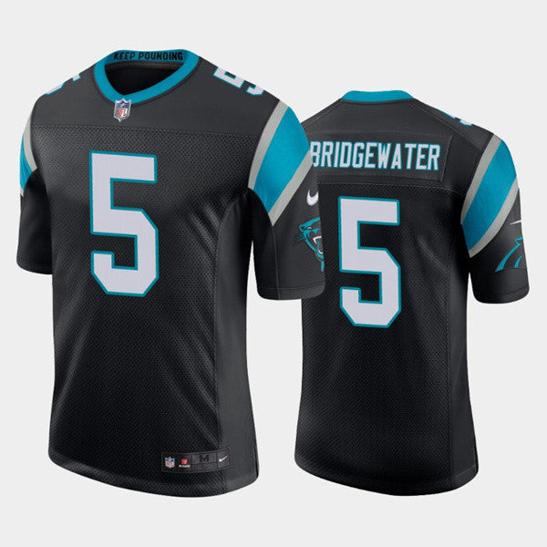 Teddy Bridgewater Carolina Panthers black Vapor jersey
