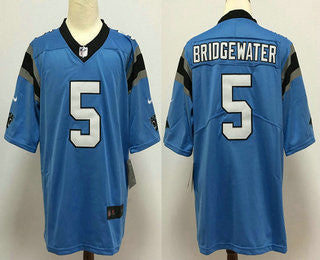 Teddy Bridgewater Carolina Panthers blue Vapor jersey