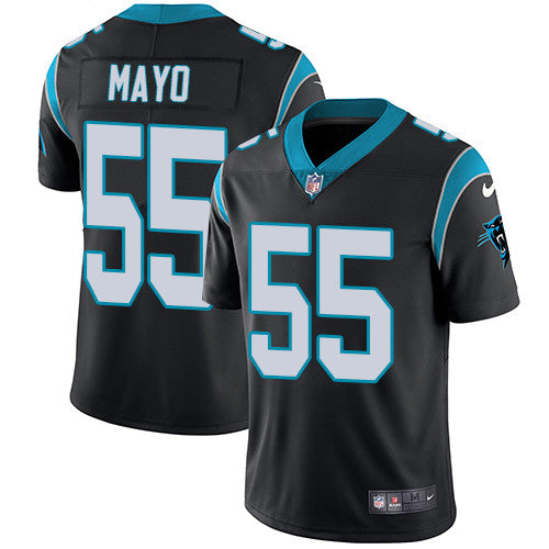 David Mayo Carolina Panthers black Vapor jersey