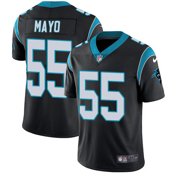 David Mayo Carolina Panthers black Vapor jersey