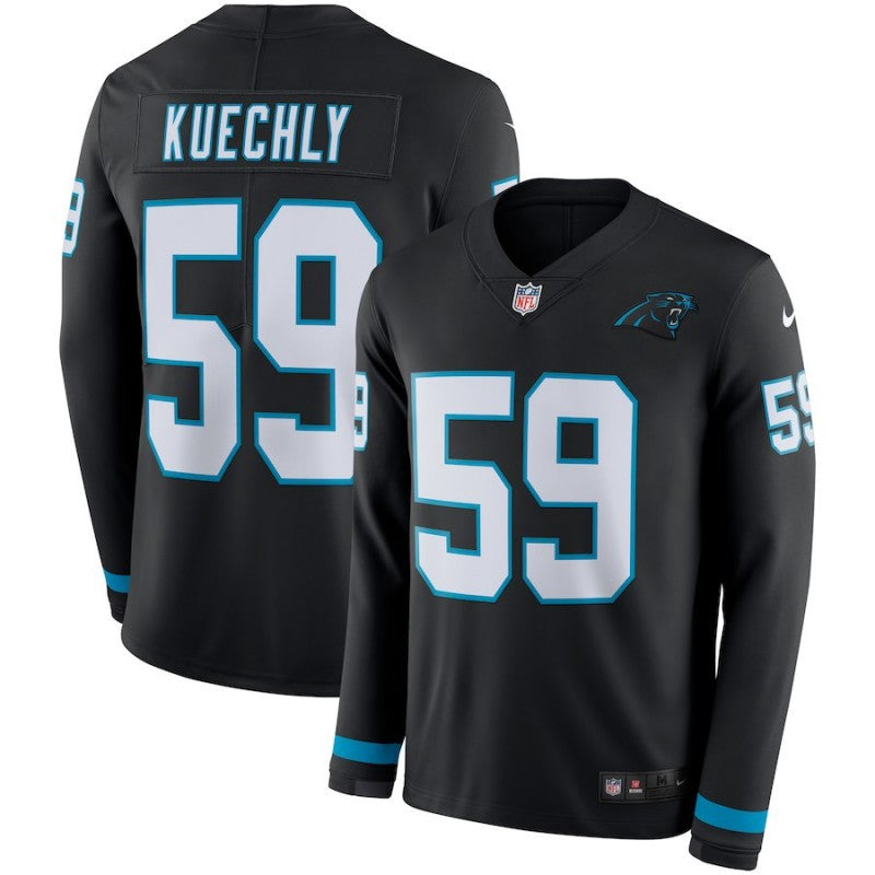 Luke Kuechly Carolina Panthers black jersey