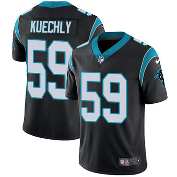 Luke Kuechly Carolina Panthers black Vapor jersey