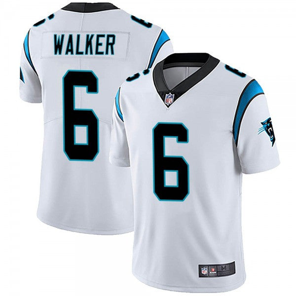 P.J. Walker Carolina Panthers white Vapor jersey