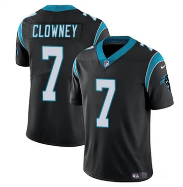 Jadeveon Clowney Carolina Panthers black Vapor jersey