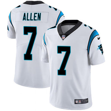 Kyle Allen Carolina Panthers white Vapor jersey