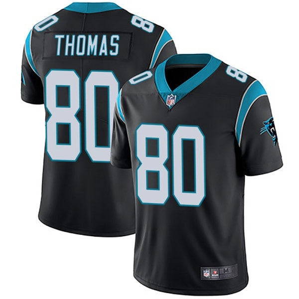 Ian Thomas Carolina Panthers black Vapor jersey
