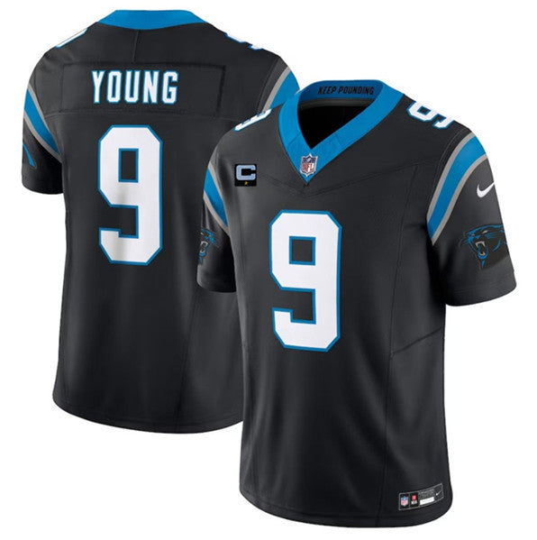 Bryce Young Carolina Panthers black Vapor jersey