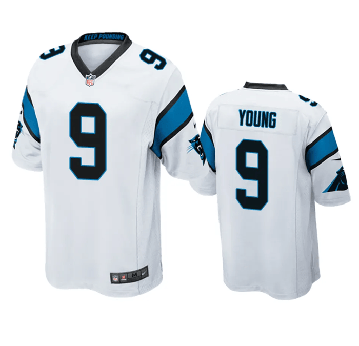 Bryce Young Carolina Panthers white Game jersey