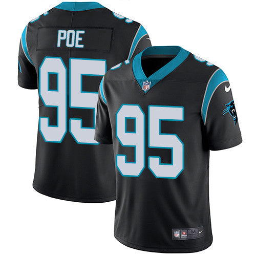 Dontari Poe Carolina Panthers black Vapor jersey