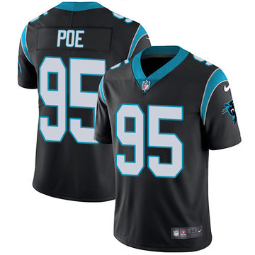 Dontari Poe Carolina Panthers black Vapor jersey