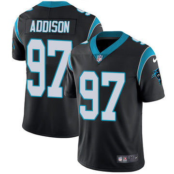 Mario Addison Carolina Panthers black Vapor jersey