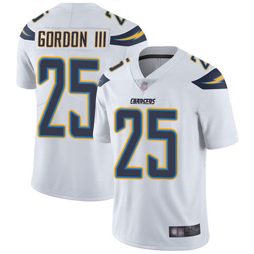 Melvin Gordon Los Angeles Chargers white Vapor jersey