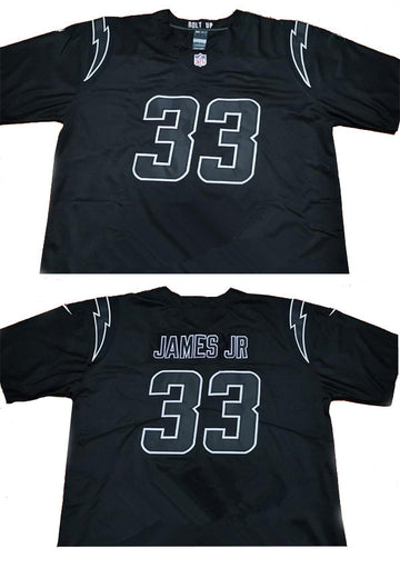 Los Angeles Chargers black Limited jersey