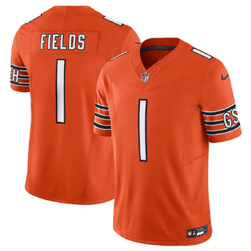 Justin Fields Chicago Bears orange Untouchable jersey
