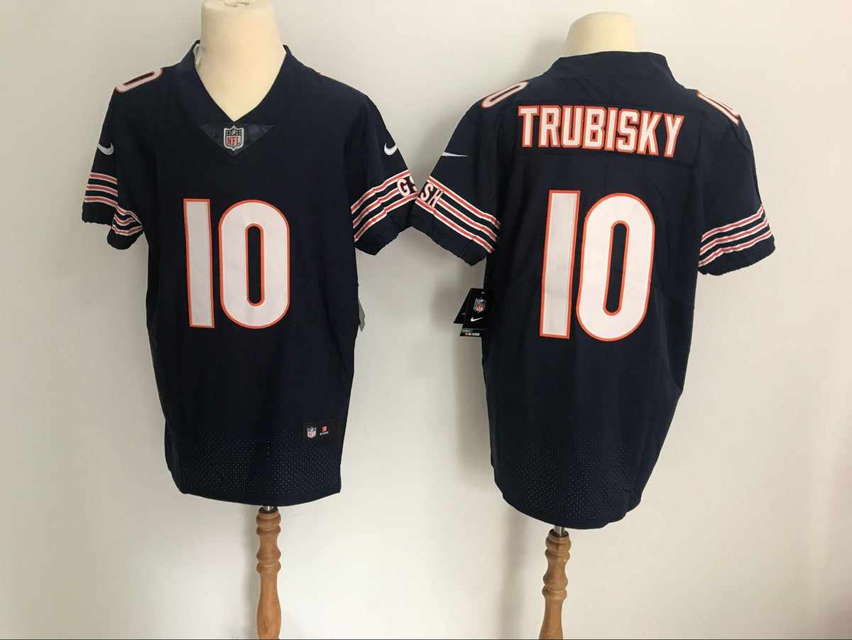 Mitchell Trubisky Chicago Bears black Vapor jersey