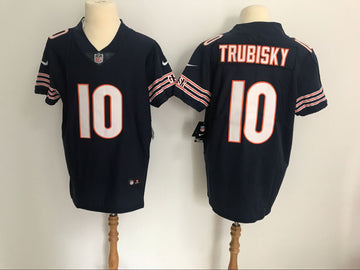 Mitchell Trubisky Chicago Bears black Vapor jersey