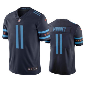 Darnell Mooney Chicago Bears navy jersey