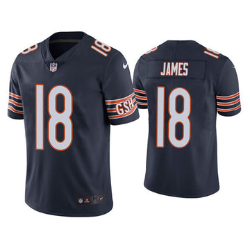 Jesse James Chicago Bears navy Vapor jersey