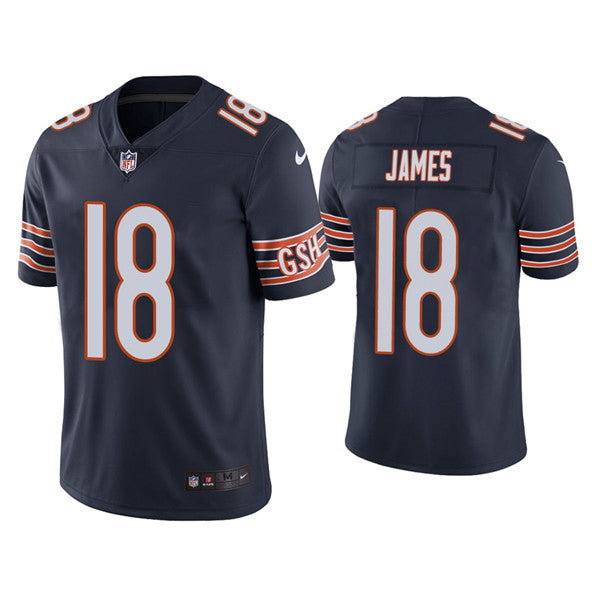 Jesse James Chicago Bears navy Vapor jersey