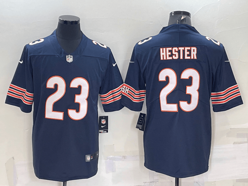 Devin Hester Chicago Bears navy Vapor jersey