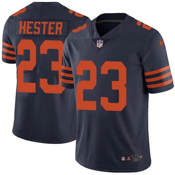 Devin Hester Chicago Bears navy Vapor jersey