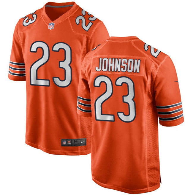 Roschon Johnson Chicago Bears orange Game jersey