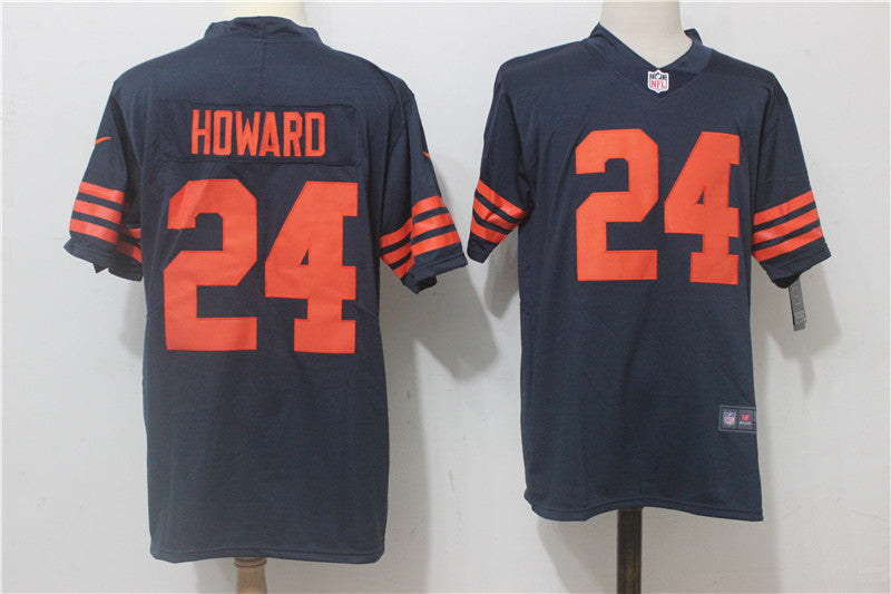 Jordan Howard Chicago Bears navy Vapor jersey