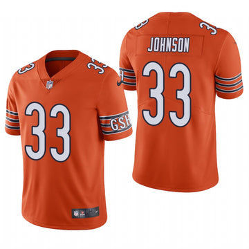 Jaylon Johnson Chicago Bears orange Vapor jersey